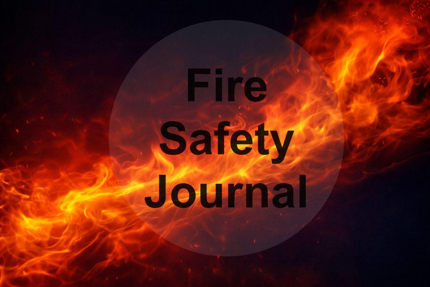 New Paper Published in Fire Safety Journal